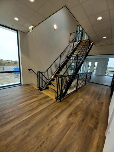 Metalen trap op maat