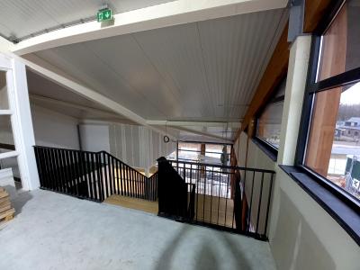 Balustrade voor stalen steektrap