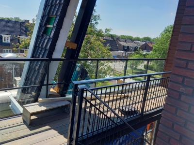 Steektrap met verticale lamellen