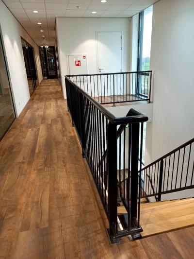 Industriële trap van metaal