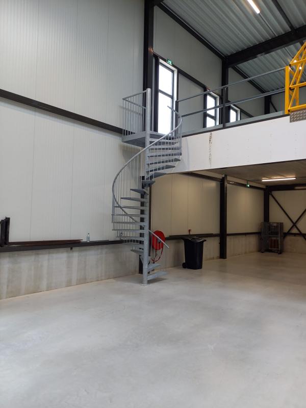 Stalen thermisch verzinkte spiltrap